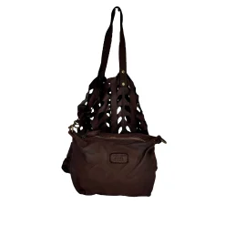 Scarpe di Maremma Africa Shopper Laserata*Donna Borse Morbide