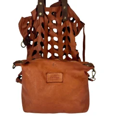 Scarpe di Maremma Africa Shopper Laserata*Donna Borse Morbide