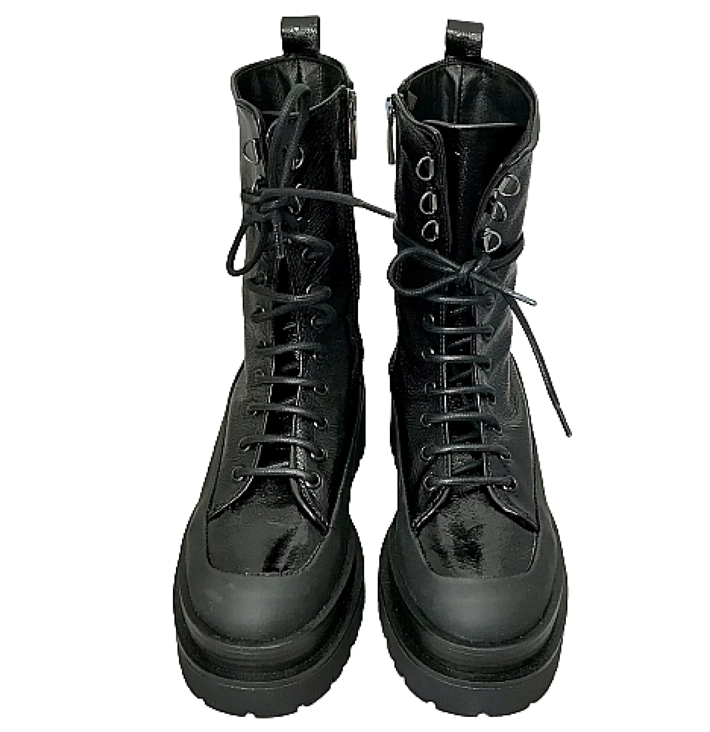 Scarpe di Maremma Anfibio Artigianale Nero*Donna Stivali