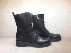 Scarpe di Maremma Anfibio Artigianale Nero*Donna Stivali