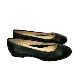 Scarpe di Maremma Ballerina In Pelle Nera Con Punta Vernice*Donna Ballerine