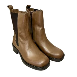 Scarpe di Maremma Beatles Artigianale Con Punta Squadrata*Donna Stivali