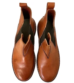 Scarpe di Maremma Beatles Artigianale Cuoio In Pelle*Uomo Stivaletti