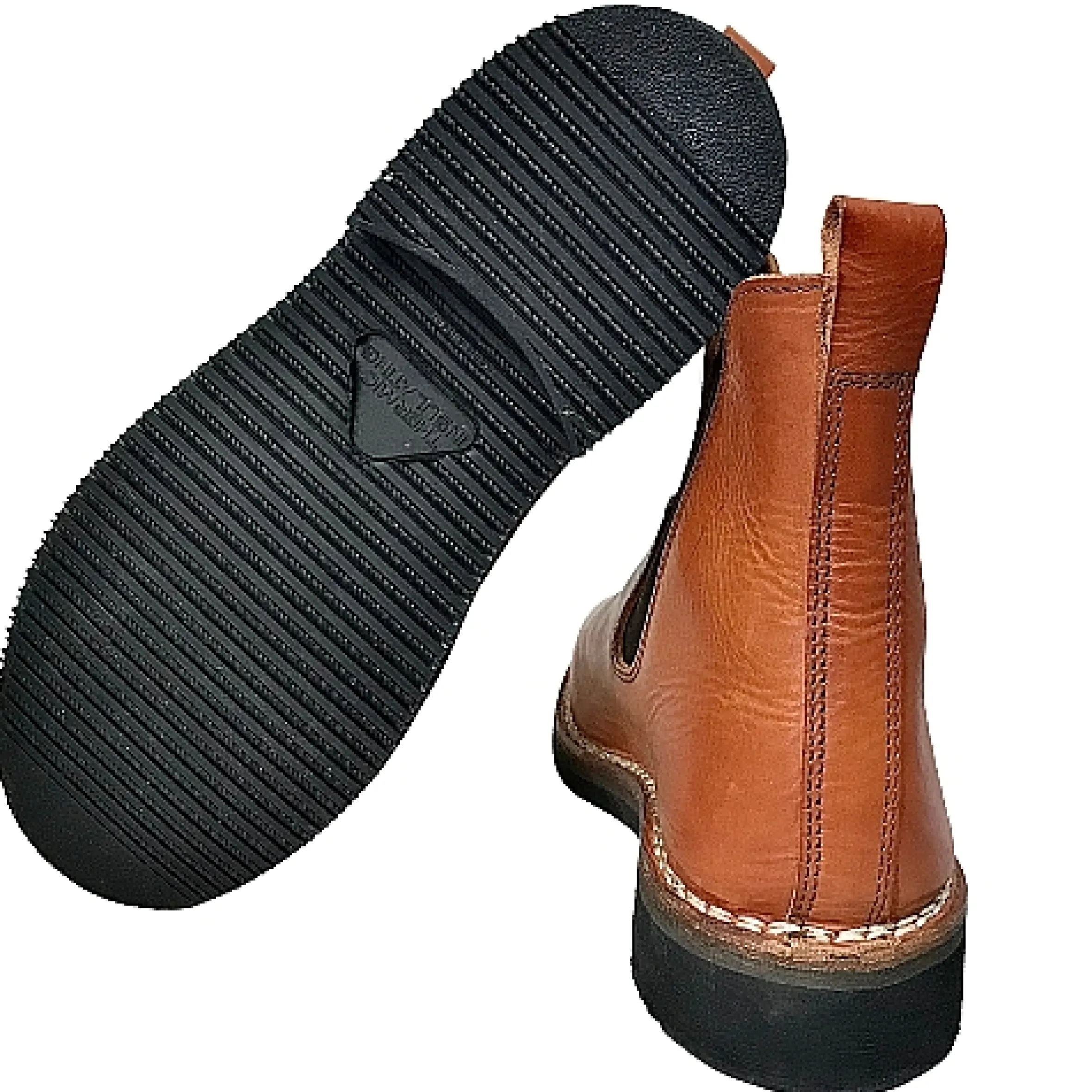 Scarpe di Maremma Beatles Artigianale Cuoio In Pelle*Uomo Stivaletti
