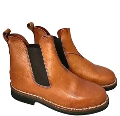 Scarpe di Maremma Beatles Artigianale Cuoio In Pelle*Uomo Stivaletti
