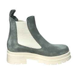 Scarpe di Maremma Beatles Artigianale In Camoscio Salvia*Donna Tronchetti