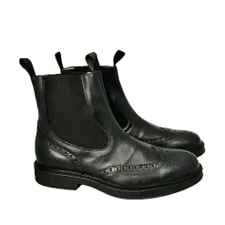 Scarpe di Maremma Beatles Artigianale Nero*Uomo Stivaletti