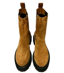 Scarpe di Maremma Beatles In Camoscio Cuoio*Donna Stivali