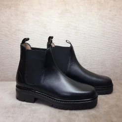 Scarpe di Maremma Beatles Nero Liscio*Donna Tronchetti