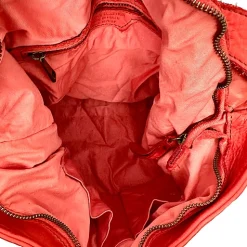 Scarpe di Maremma Borsa / Zaino Artigianale In Pelle Lavata Liscia*Donna Borse Morbide