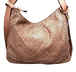 Scarpe di Maremma Borsa / Zaino Artigianale Intrecciato A Mano*Donna Zaini