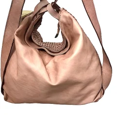 Scarpe di Maremma Borsa / Zaino Artigianale Intrecciato A Mano*Donna Zaini