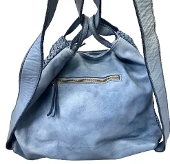 Scarpe di Maremma Borsa / Zaino Artigianale Intrecciato A Mano*Donna Zaini