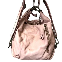 Scarpe di Maremma Borsa / Zaino Artigianale In Pelle Lavata*Donna Zaini