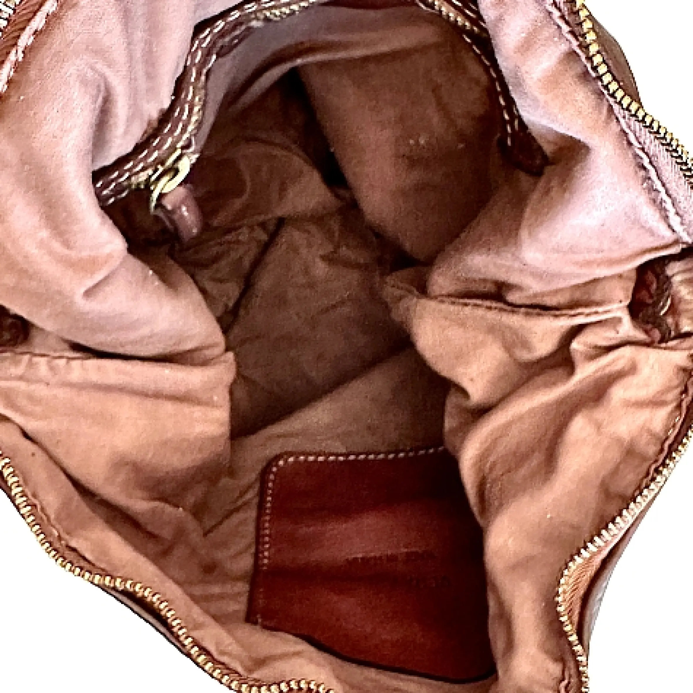 Scarpe di Maremma Borsa / Zaino Lavato Artigianale Con Tasca*Donna Borse Morbide
