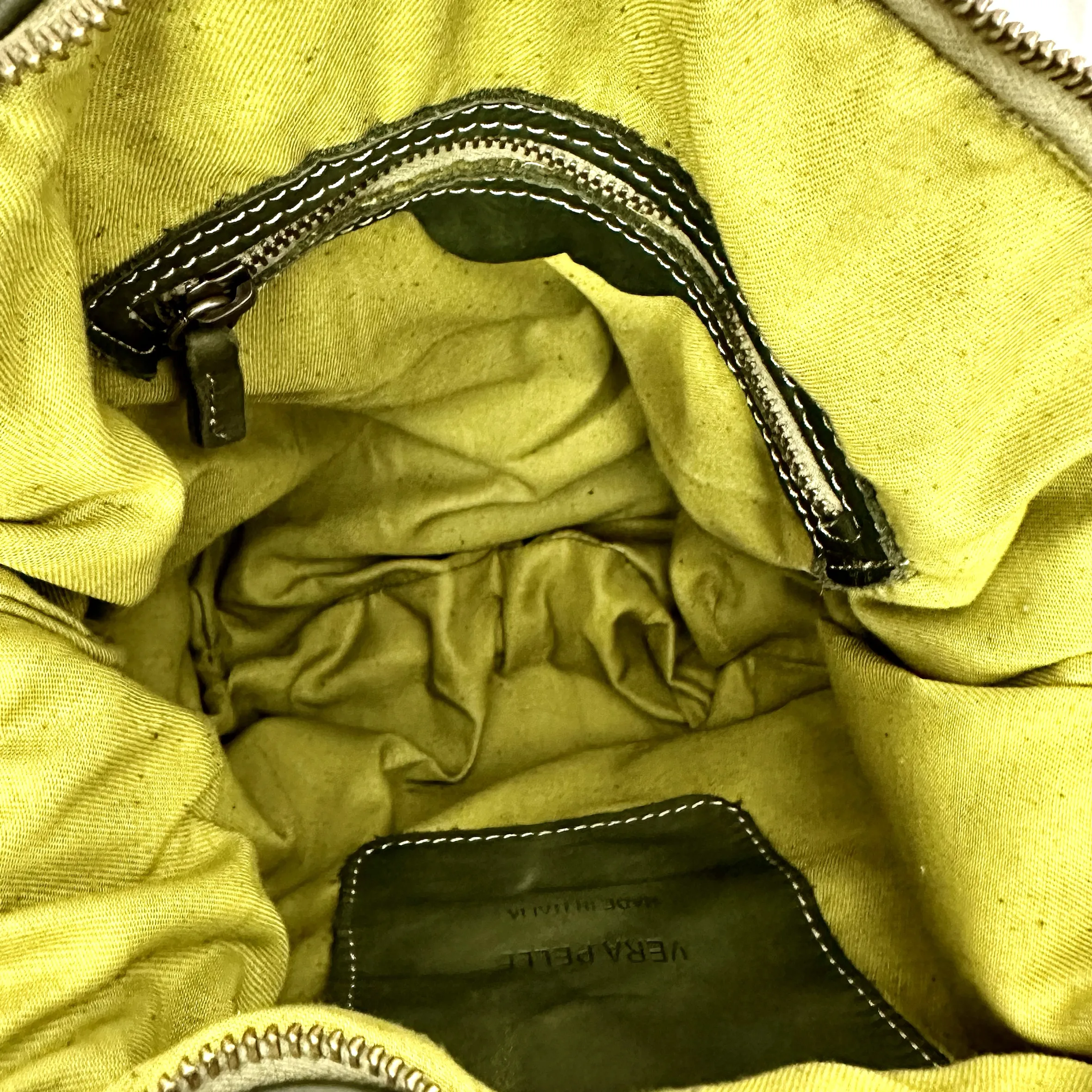 Scarpe di Maremma Borsa / Zaino Lavato Artigianale Con Tasca*Donna Borse Morbide