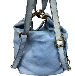 Scarpe di Maremma Borsa / Zaino Lavato Artigianale Con Tasca*Donna Borse Morbide