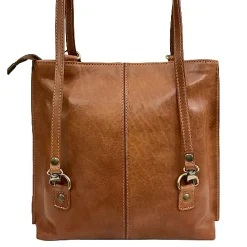 Scarpe di Maremma Borsa / Zaino Marrone*Donna Borse Rigide