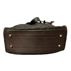 Scarpe di Maremma Borsa A Secchiello In Pelle Intrecciata Due Spallacci*Donna Borse Morbide