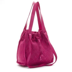 Scarpe di Maremma Borsa A Secchiello In Pelle Intrecciata Due Spallacci*Donna Borse Morbide
