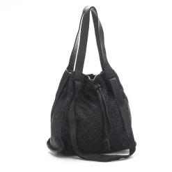 Scarpe di Maremma Borsa A Secchiello In Pelle Intrecciata Due Spallacci*Donna Borse Morbide