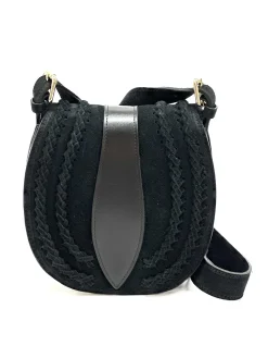 Scarpe di Maremma Borsa A Tracolla In Camoscio Con Trecce*Donna Borse Rigide