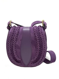 Scarpe di Maremma Borsa A Tracolla In Camoscio Con Trecce*Donna Borse Rigide