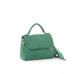 Scarpe di Maremma Borsa Artigianale A Tracolla In Pelle Intrecciata Big*Donna Borse Morbide