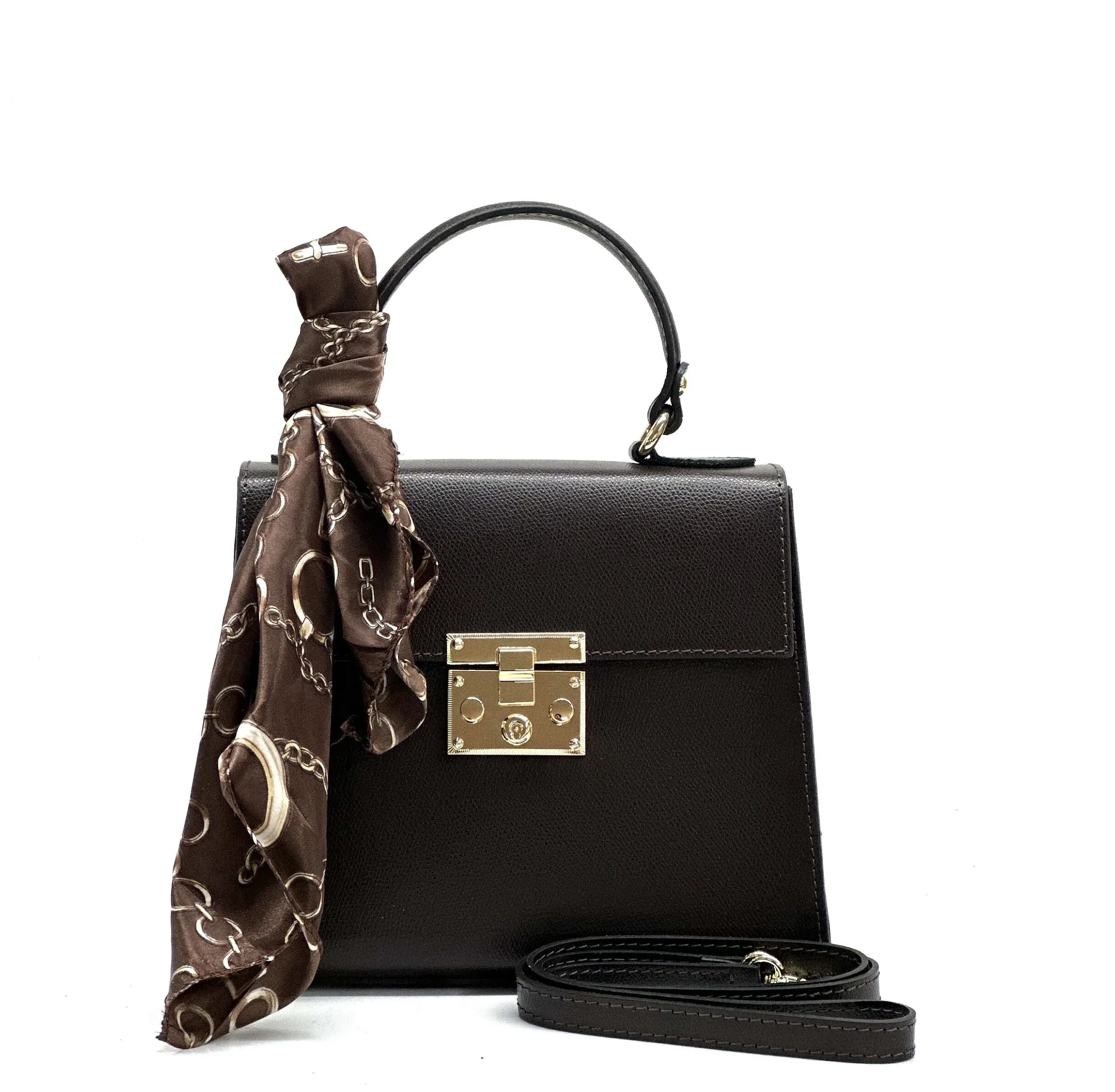 Scarpe di Maremma Borsa Artigianale Con Chiusura Con Fibbia*Donna Borse Rigide