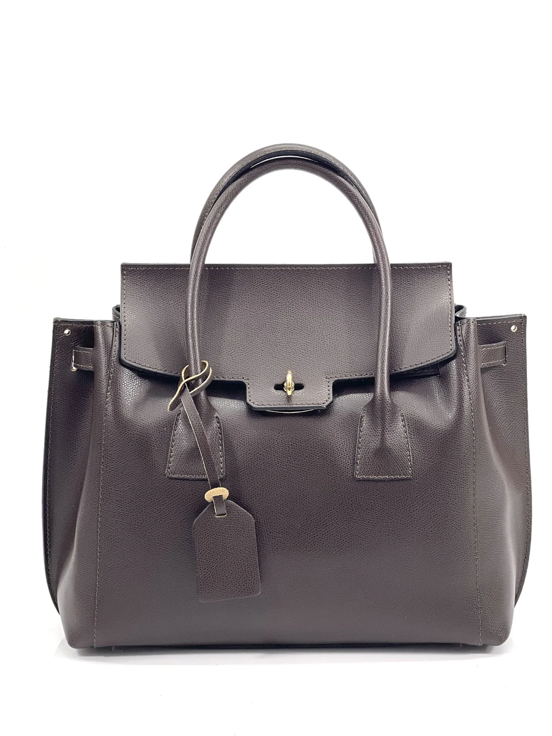 Scarpe di Maremma Borsa Artigianale Con Chiusura A Giretto*Donna Borse Rigide
