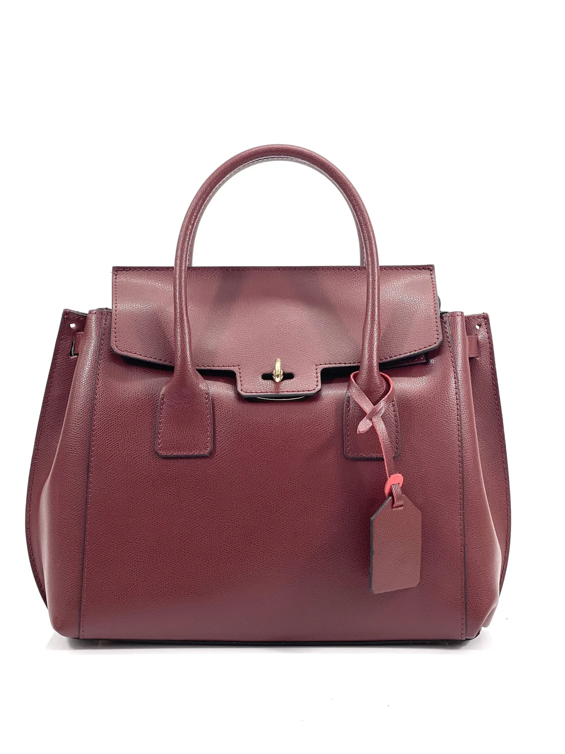Scarpe di Maremma Borsa Artigianale Con Chiusura A Giretto*Donna Borse Rigide