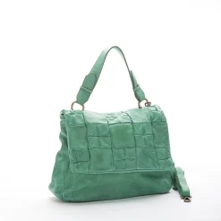 Scarpe di Maremma Borsa Artigianale Con Patta Trapuntata*Donna Borse Morbide