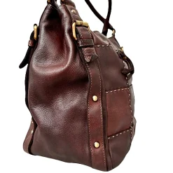 Scarpe di Maremma Borsa Artigianale Con Pelle Trapuntata*Donna Borse Morbide
