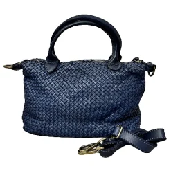 Scarpe di Maremma Borsa Artigianale In Pelle Intrecciata*Donna Borse Morbide