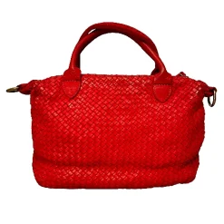 Scarpe di Maremma Borsa Artigianale In Pelle Intrecciata*Donna Borse Morbide