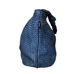 Scarpe di Maremma Borsa Artigianale In Pelle Intrecciata*Donna Borse Morbide