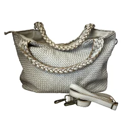 Scarpe di Maremma Borsa Artigianale In Pelle Intrecciata*Donna Borse Morbide
