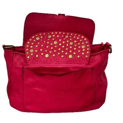 Scarpe di Maremma Borsa Artigianale In Pelle Lavata Con Tracolla*Donna Borse Morbide
