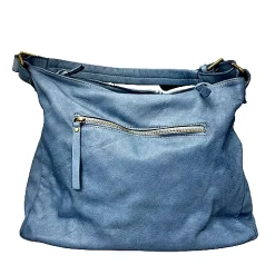 Scarpe di Maremma Borsa Artigianale In Pelle Effetto Trapuntato Cucito*Donna Borse Morbide