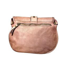 Scarpe di Maremma Borsa Artigianale In Pelle Lavata Con Fibbia*Donna Borse Morbide