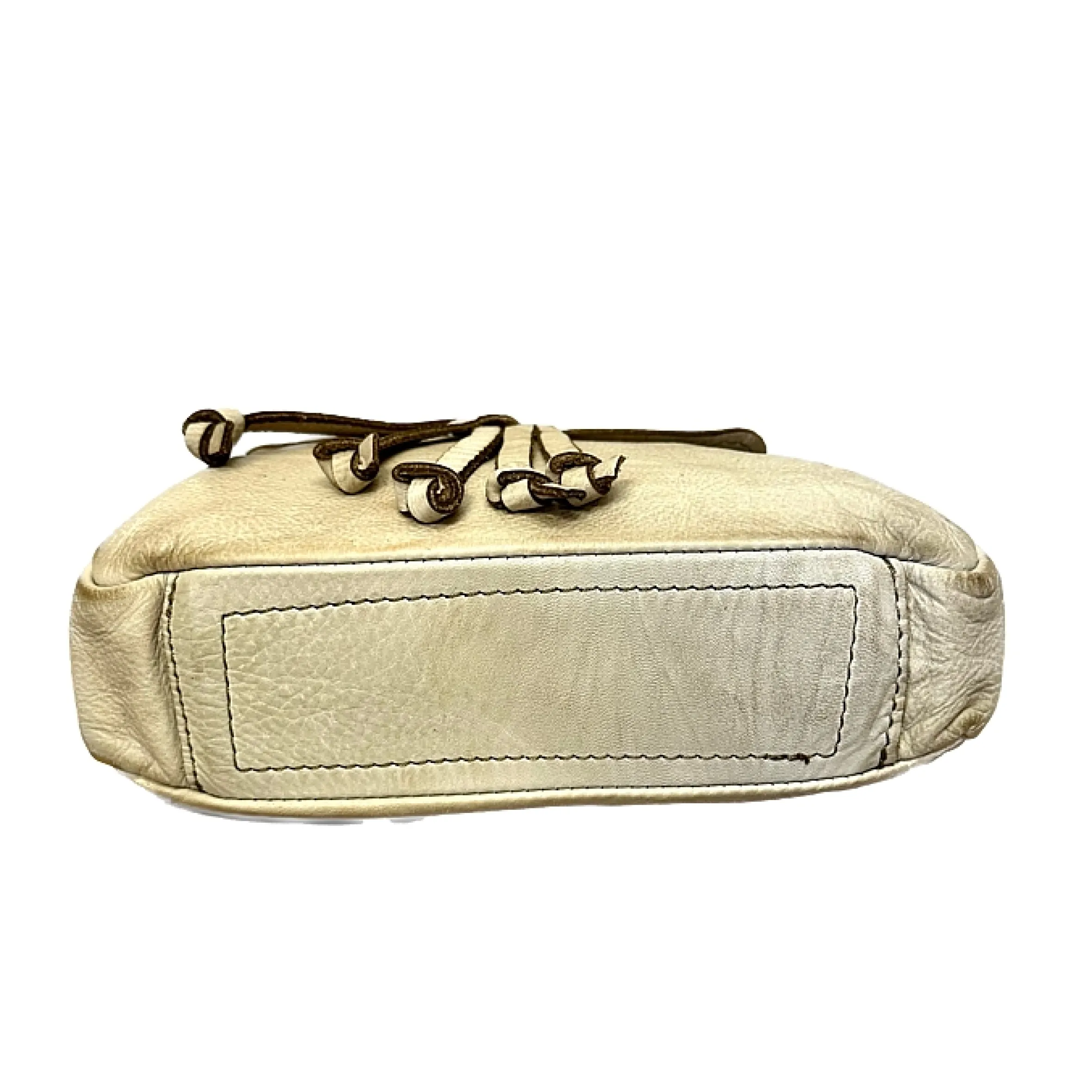 Scarpe di Maremma Borsa Artigianale In Pelle Lavata Con Treccia*Donna Borse Morbide