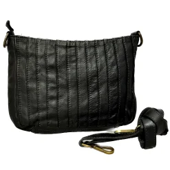 Scarpe di Maremma Borsa Artigianale In Pelle Lavata Con Cuciture Decorative*Donna Borse Morbide