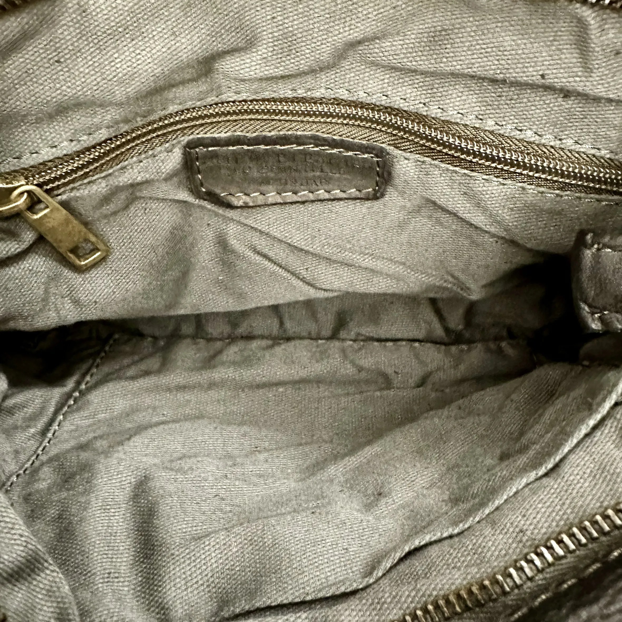 Scarpe di Maremma Borsa Artigianale In Pelle Lavata Con Cuciture Decorative*Donna Borse Morbide