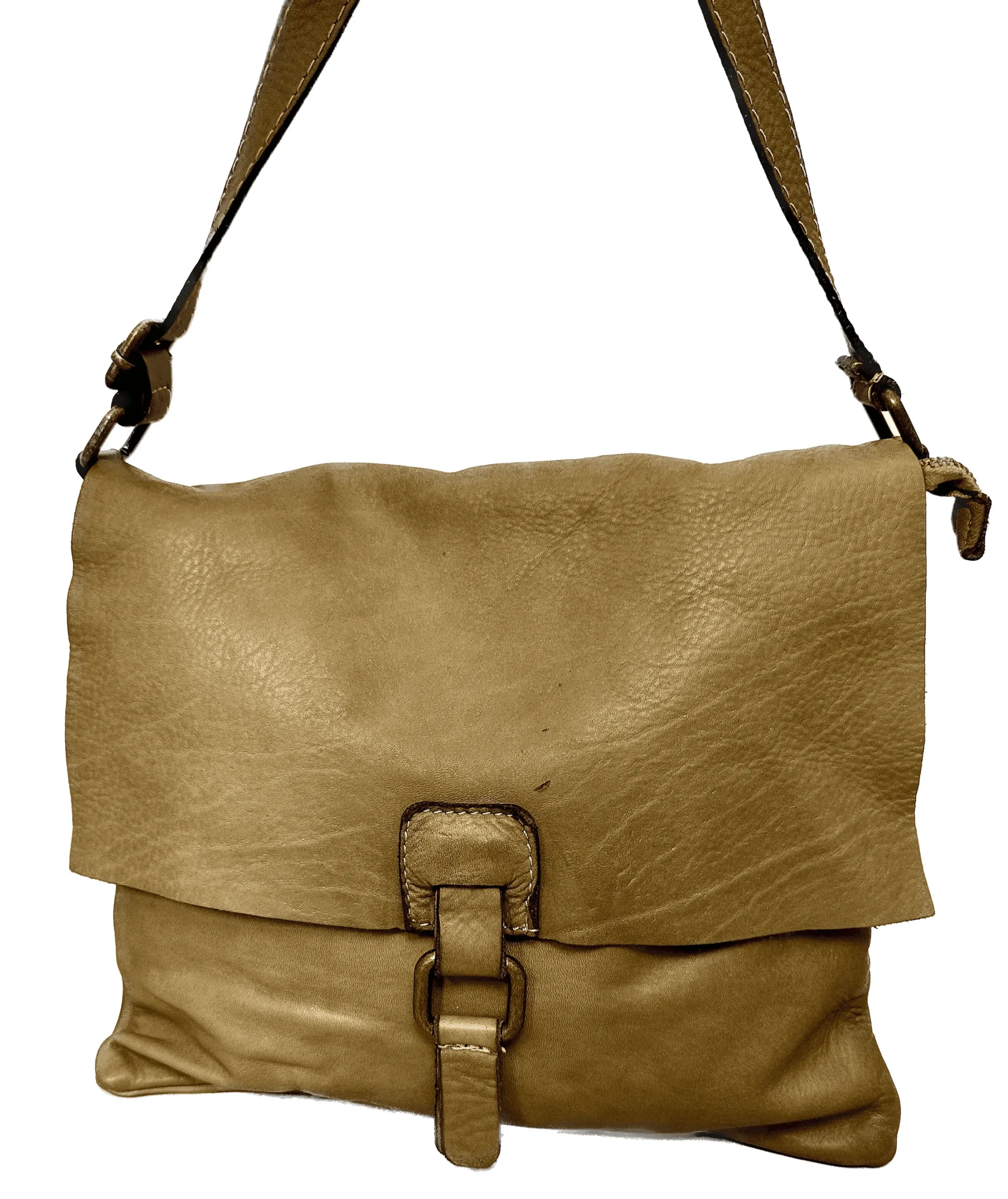 Scarpe di Maremma Borsa Artigianale In Pelle Con Tracolla*Donna Borse Morbide