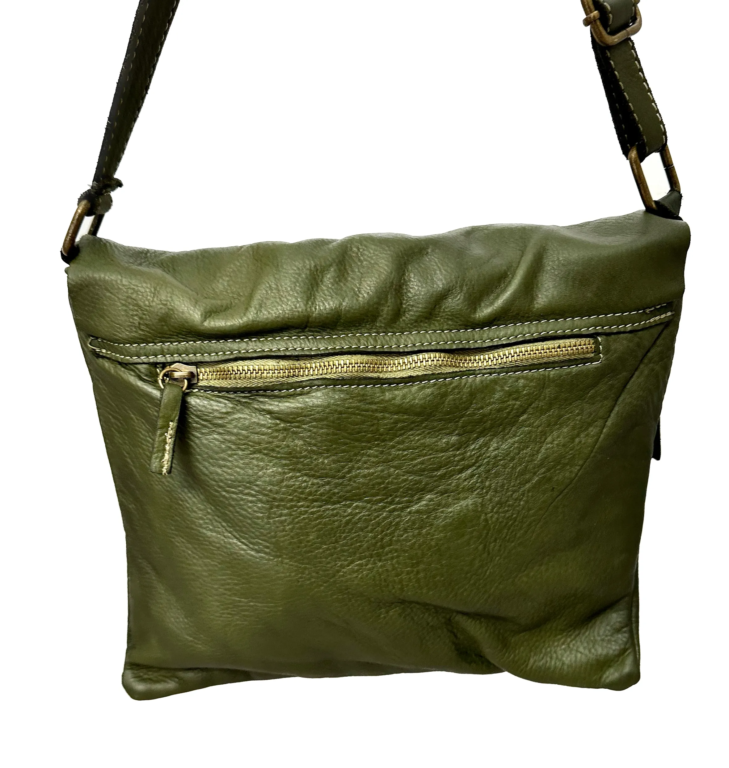 Scarpe di Maremma Borsa Artigianale In Pelle Con Tracolla*Donna Borse Morbide