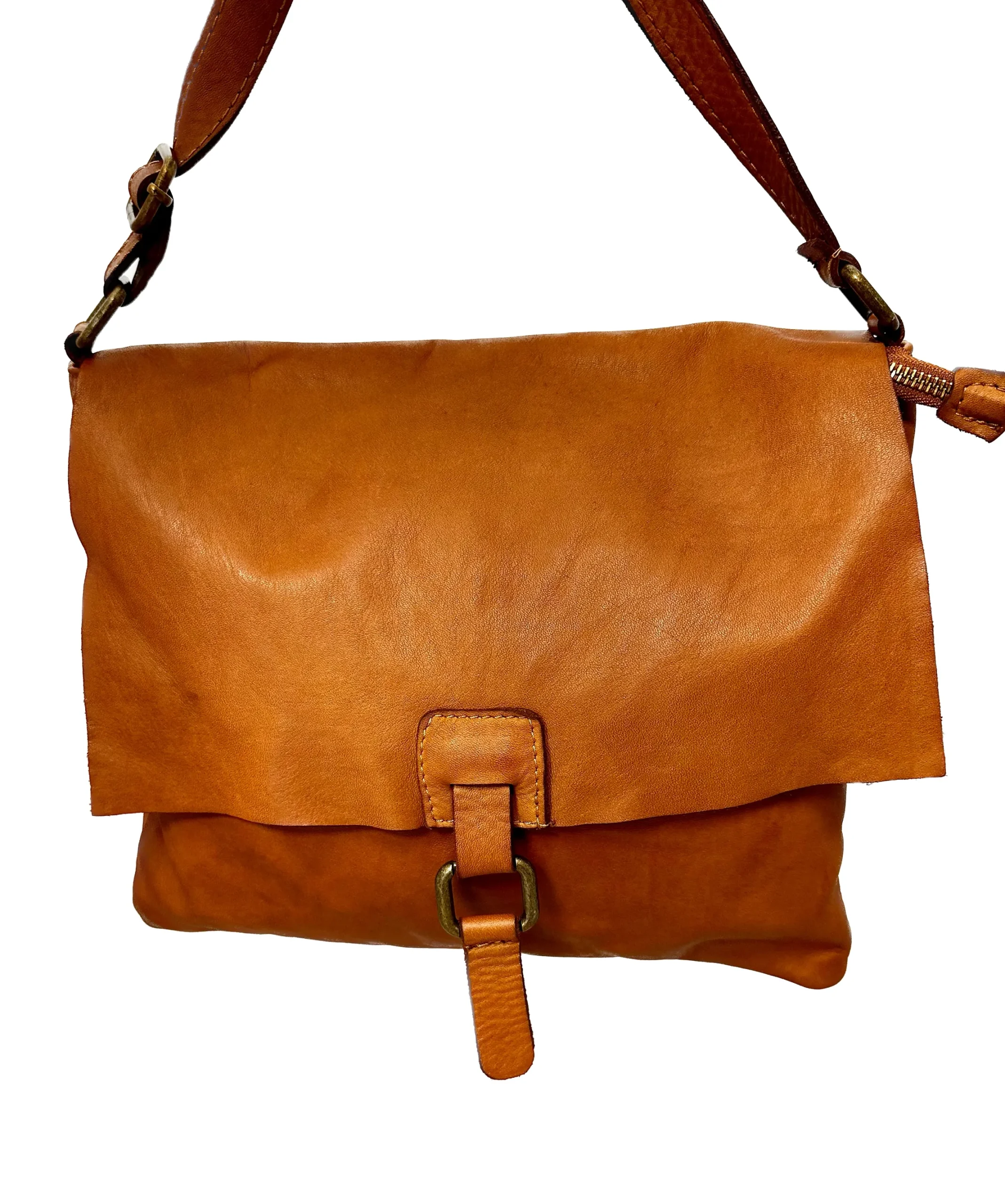 Scarpe di Maremma Borsa Artigianale In Pelle Con Tracolla*Donna Borse Morbide