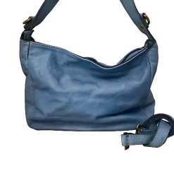 Scarpe di Maremma Borsa Artigianale In Pelle Lavata Intrecciata*Donna Borse Morbide