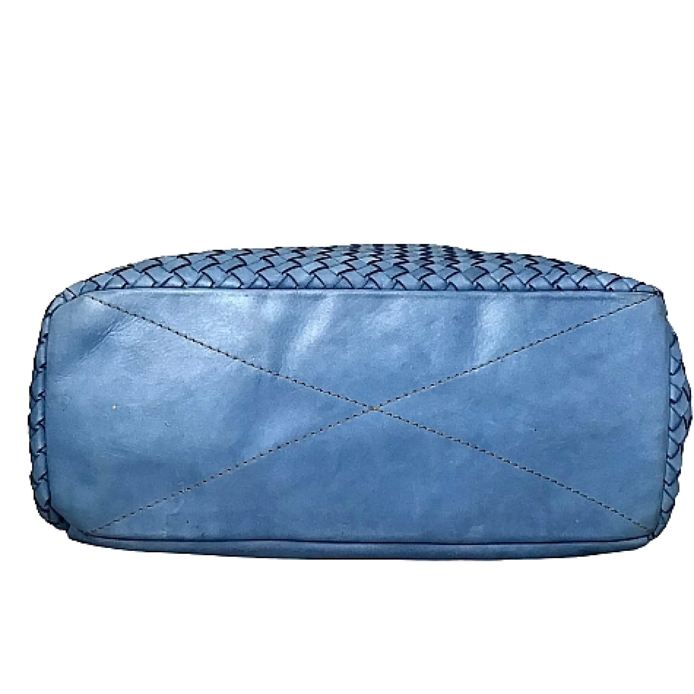 Scarpe di Maremma Borsa Artigianale In Pelle Intrecciata Con Borchiette*Donna Borse Morbide