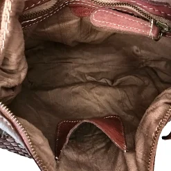 Scarpe di Maremma Borsa Artigianale In Pelle Intrecciata*Donna Borse Morbide