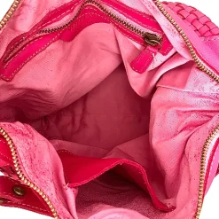 Scarpe di Maremma Borsa Artigianale In Pelle Intrecciata*Donna Borse Morbide